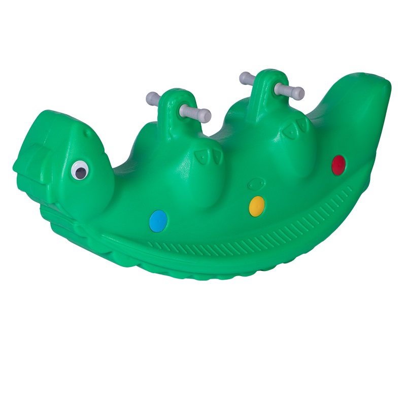 الاکلنگ-کودک-دو-نفره-مدل-دایناسور-سبز-2